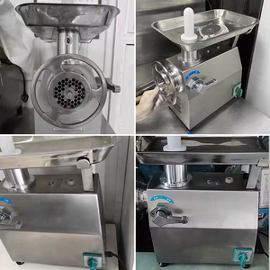 Picadora <span class=keywords><strong>de</strong></span> <span class=keywords><strong>carne</strong></span> eléctrica <span class=keywords><strong>de</strong></span> acero inoxidable <span class=keywords><strong>de</strong></span> alta calidad, tubos para embutir salchichas, máquina eléctrica para rebanar, <span class=keywords><strong>picar</strong></span>, moler cobre - Product Image 2