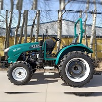 Tractores de 50HP, Tractor Agrícola/Miniexcavadora Compacta, Mejor Mini Tractor para Agricultura, 20 Años de Experiencia en Fabricación