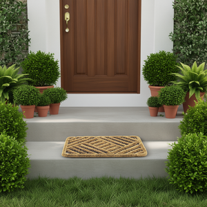 Md-Entree <b>Brush</b> <b>Floor</b> Mat 39x59cm Natural For Lexus Door Mats - Product Image 3