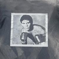 Camiseta de Manga Corta para Hombre, Estilo Vintage, Lavado Ácido, con Estampado Gráfico Cuadrado, Personalizada al por Mayor