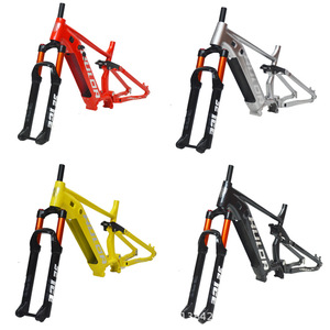 Cadre de vélo électrique Hulda 29 en alliage d'aluminium, double batterie, moteur central, design moderne et léger - Product Image 1
