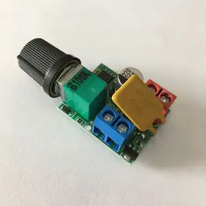 LED Dimmer DC Motor PWM hız kontrol 3V 6V 12V 24V 35V hız kontrol anahtarı süper küçük 5A 90W