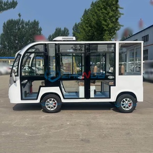 Gran Oferta Nuevo Precio de Fábrica Carro de Patrulla Eléctrico de 4 Ruedas para 6-8 Personas con Batería, Carro de Golf para Carretera, Autobús Turístico Eléctrico - Product Image 5