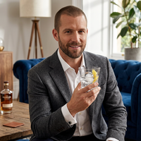 Verre à whisky créatif pour bar et maison, grande capacité, en verre sodocalcique résistant à la chaleur, tasse à boisson moderne et minimaliste