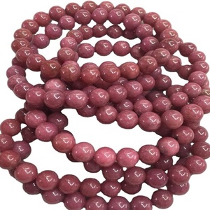 Pierres précieuses en <span class=keywords><strong>Rhodonite</strong></span> naturelles, vente en gros, cm, ligne noire, bijoux - Product Image 3