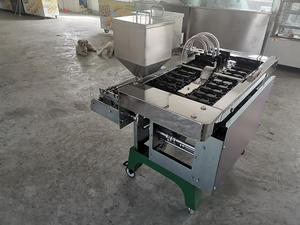 เครื่องทำเค้กครีมคัสตาร์<span class=keywords><strong>ด</strong></span>เกาหลี เดลิมันจู เค้กไทยากิ สายการผลิตเค้กอัตโนมัติ - Product Image 3