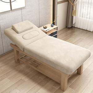 Tempat Tidur Kecantikan Lash, Tempat Tidur Kulit yang Dapat Disesuaikan, Tempat Tidur Akupunktur Rumahan, Fisioterapi dengan Lubang, Tempat Tidur Pijat Salon - Product Image 2