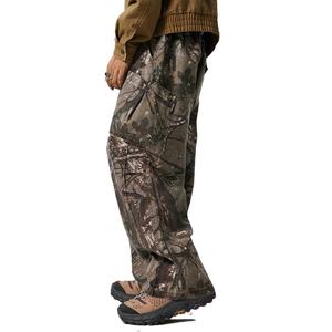 Pantalones Cargo de Lona Personalizados de Talla Grande para Hombre, Estilo Casual, Cintura Media, Holgados, Camuflaje, Precio al por Mayor - Product Image 5