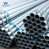 Tubería de Acero Redonda ERW Galvanizada por Inmersión en Caliente GB/T 3091-2025 Q235 Q355B, Tubo GI para Construcción