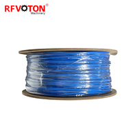 Fabricant Fourniture Personnalisable RF Rg316 Câble Coaxial Noir Blanc Bleu Câble Bas Prix Cuivre en Stock