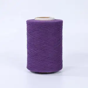 TR Polyester/viscose 65/35 +40D/70D spandex yarn covered spandex Core Spun Yarn for denim