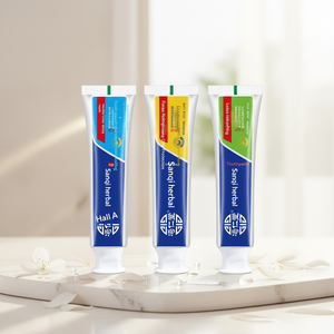 Pasta Dental Infantil Feng Ren Tang con Extracto Herbal de Panax Notoginseng, Sin Flúor, Reduce las Manchas Dentales y la Placa, Refresca el <span class=keywords><strong>Aliento</strong></span> - Product Image 6
