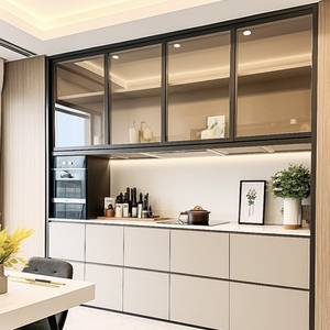 Muebles para el Hogar Ecológicos de Madera Modernos, Modulares, Duraderos, Multifuncionales, Fáciles de Montar, con Asa de Metal - Product Image 2