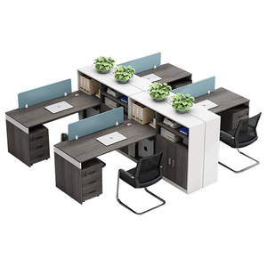 BGZ59-66 cao cấp chuyển đổi mở rộng mô-đun văn phòng máy trạm bàn thiết kế hiện đại bảng gỗ văn phòng cho nơi làm việc - Product Image 6