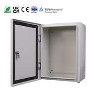 Boîtier électrique métallique étanche avec serrure 12 * 8 * 6 pouces Extérieur 300*200*150mm Boîte électrique IP66 Boîte de jonction électrique