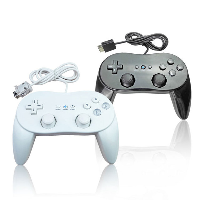 New Classic Pro Wired Controller Console Gampad Joypad for Nintendo Wii U