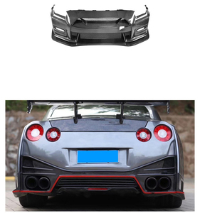 GTR35 Pare-chocs avant en fibre de carbone pour <span class=keywords><strong>Nissan</strong></span> GTR <span class=keywords><strong>R35</strong></span> 2008-2021 - Product Image 4