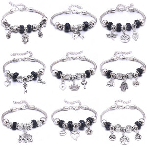 Bracelet réglable en cristal PFT, bracelet à perles papillon d'amour, bijoux pour femmes, vente en gros - Product Image 2