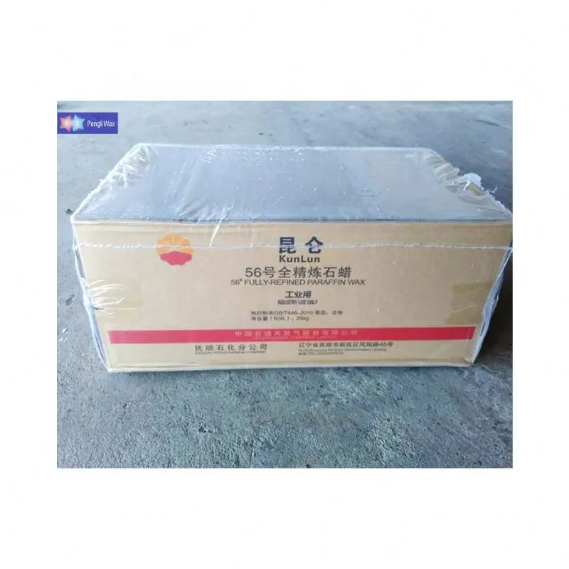 Pengli parafina lilin parafin 58-60 lilin parafin 5658 lilin parafin murni penuh dengan titik peleburan 62-6