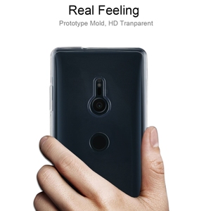 Prix de gros 0.75mm TPU Transparent pour <span class=keywords><strong>Sony</strong></span> Xperia <span class=keywords><strong>XZ3</strong></span> (Transparent) - Product Image 2