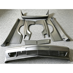 Kit carrosserie large FRP pour <span class=keywords><strong>Mercedes</strong></span>-<span class=keywords><strong>Benz</strong></span> <span class=keywords><strong>C126</strong></span> <span class=keywords><strong>560</strong></span> <span class=keywords><strong>SEC</strong></span> <span class=keywords><strong>AMG</strong></span> Style : Pare-chocs avant, extensions d'ailes, jupes latérales, pare-chocs arrière - Product Image 3