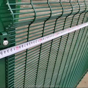 Valla de Alta Seguridad 358 con Púas en la Pared y Púas en la Parte Superior, Valla de Seguridad Anti-Escalada de Malla 358 con Barra Plana - Product Image 6