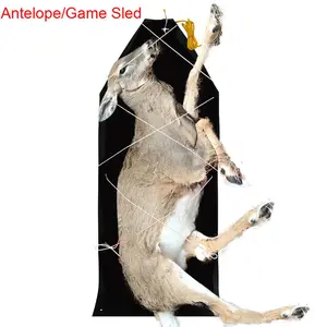 Kunststoff robuste DEER SLEIGH Magnum Game Sled Antilope Drag Schlitten für Beute