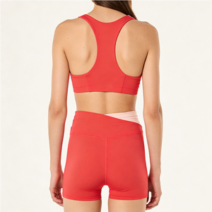 Tenue de danse et d'entraînement blanche et <span class=keywords><strong>rouge</strong></span> <span class=keywords><strong>la</strong></span> plus vendue pour studio de danse et <span class=keywords><strong>vêtements</strong></span> de sport - Product Image 5