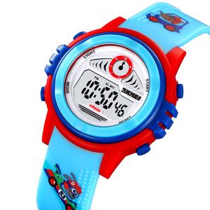 SKMEI 2266 électronique enfants enfants dessin animé coloré étanche garçons filles belles montres-bracelets numériques Relojes - Product Image 4