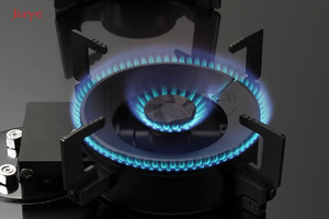 Venta al por mayor caliente-Venta de 5 quemadores de vidrio templado plegable encimera de gas Flip quemador incorporado estufa de gas de vidrio encimera de gas - Product Image 5