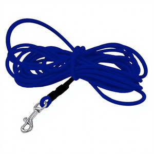 All Weather Luxury PVC Coated Plastic <b>Dog</b> Tracking <b>Lead</b> Rivet Design Durable Quick Release Breakaway Adjustable Fashion Indoor - Product Image 2
