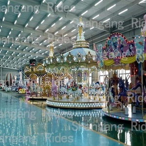 Manège mobile sur remorque, carrousel portable, pas de fondation requise, équipement de fête foraine itinérant - Product Image 4