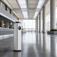 Diffuseur d'arômes commercial intelligent WiFi sur pied, 5000 CBM, sans eau, pour huiles essentielles, idéal pour hall d'hôtel et centre commercial