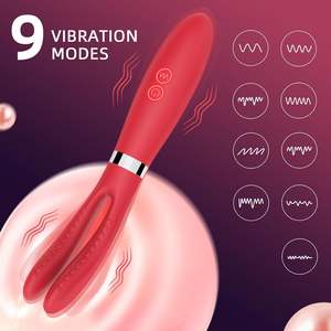 Женский вибратор с двумя головками - Product Image 3