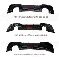 Perfect Fit Brillant Noir F20 MP Diffuseur Arrière avec LED 00-pour BMW Série 1 F20 2012-2014 Auto Parts