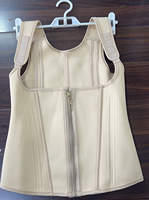 Ceinture amincissante colombienne de qualité supérieure pour femmes, ceinture de maintien ajustable avec fermeture à glissière et boucle