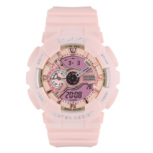 Montre-bracelet sport analogique-numérique de luxe en quartz pour homme, grande taille, tendance, double affichage, résistante à l'eau - Product Image 6