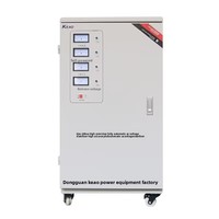 Stabilisateur de tension haute puissance, élévateur/abaisseur de tension, régulateur d'alimentation entièrement automatique, triphasé 380V, 100 kW / 50 KVA