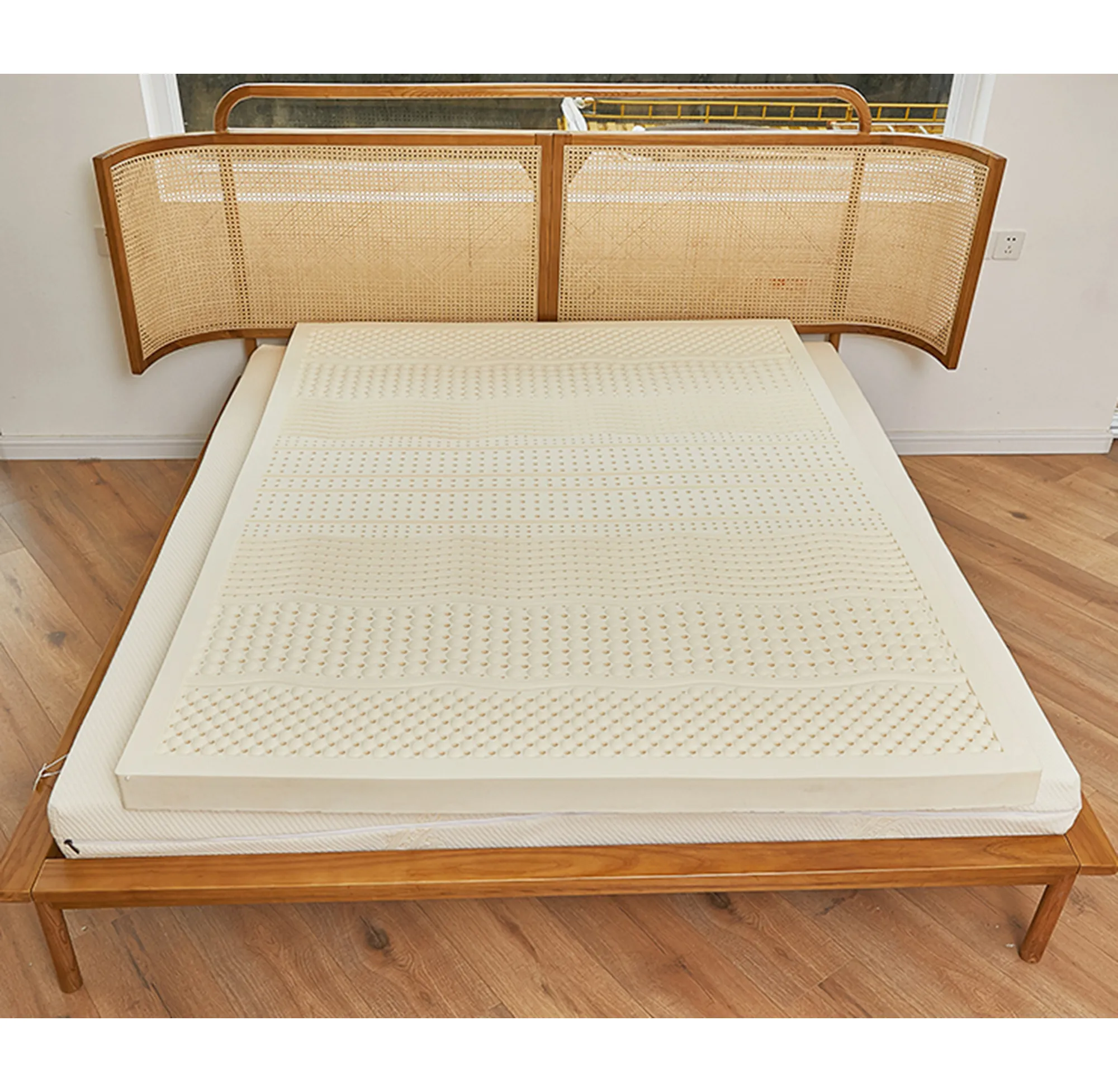 Matelas en Latex naturel 100% de haute qualité, matelas de Massage, Zone King, taille haute