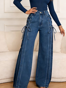 Venta al por Mayor de Jeans de Mezclilla para Mujer, Modelo 2026.4, Origen CN/GUA, Lavados Variados, Múltiples Tipos de Corte, Paquete a Granel para el Mercado de Reventa - Product Image 2