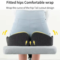 Coussins de siège ergonomiques orthopédiques à soulagement de la pression en mousse à mémoire de forme de nouvelle conception