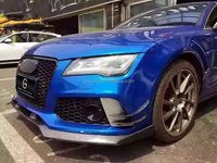 2009 + A7 mise à niveau RS7 kits de carrosserie pour Audi A7 à RS7 accessoires de voiture pare-chocs avant gril