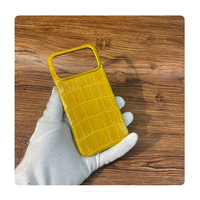 Étui pour iPhone 18 17 Pro Max en cuir d'alligator/crocodile véritable, de haute qualité, exotique, conçu sur mesure, avec aimant