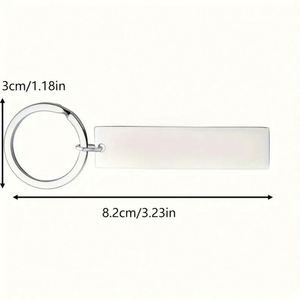 พวงกุญแจอัลกุรอานอายะฮ์อัลกุรซีย์ อักษรอาหรับอิสลาม ทำจากสแตนเลส ของขวัญเครื่องประดับแฟชั่น - Product Image 3