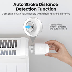 AVATTO TRV16 WIFI/Zigbee TUYA สมาร์ทรีโมทควบคุมหม้อน้ำ โรงงานเซินเจิ้น รับผลิตแบบ OEM/ODM - Product Image 2