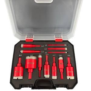 ชุดเครื่องมือเจาะรู Big Iron Ox 12 ชิ้น ขนาด 6-35 มม. ดอกสว่านแบบขั้นบันไดสำหรับโลหะที่ไม่ใช่เหล็ก - Product Image 3