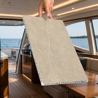 Panneau en nid d'abeille en aluminium de qualité marine, alternative au bois, anti-corrosion, léger, pour meubles de yacht, bateau, camping-car, intérieur