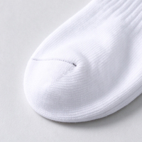 Chaussettes personnalisées à cordon côtelé avec logo personnalisé, options de couleurs, chaussettes en gros, OEM ODM