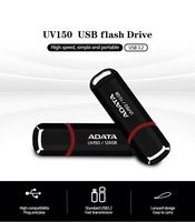 Memoria USB Adata UV150 USB 3.2 de Fábrica, Venta al por Mayor, 16 GB, 32 GB, 64 GB, 128 GB, Alta Velocidad