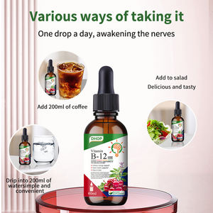 DHOP ビタミンB12液体ドロップス（メチルコバラミン＆チェリー配合）簡単に混ぜられるフォーミュラ、1本あたり60回分 - Product Image 5